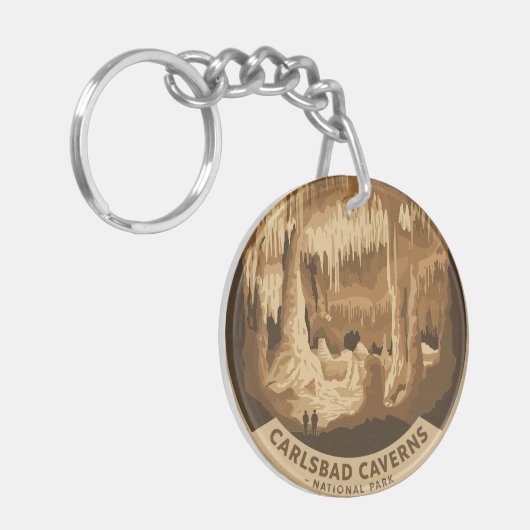 Carlsbad Caverns National Park キーホルダー (正面左)