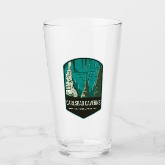Carlsbad Caverns National Park タンブラーグラス (正面)