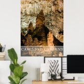 Carlsbad Caverns NP, NM ポスター (ホームオフィス)
