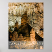 Carlsbad Caverns NP, NM ポスター (正面)