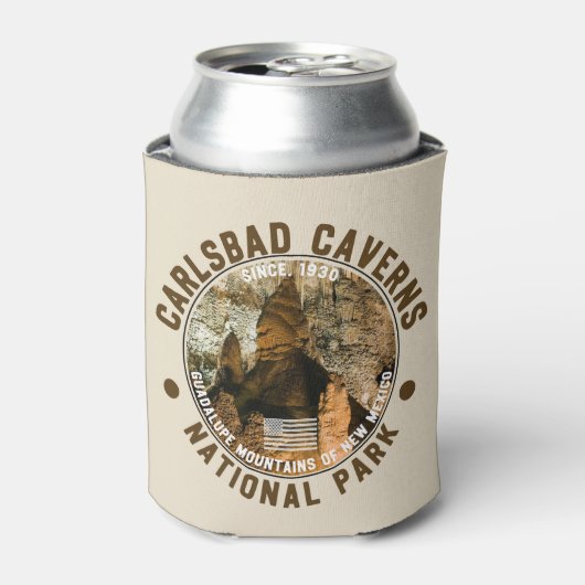 Carlsbad Caverns NP, NM 缶クーラー (缶正面)