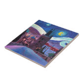 Carlsbridgeのプラハの星明かりの夜 タイル (側面)