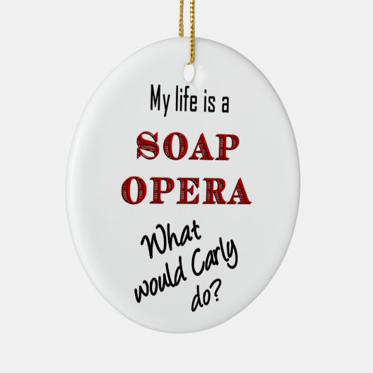 Carlyは何をしますか。 オーナメント (右)