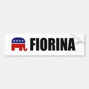 CARLY FIORINAのキャンペーンギア バンパーステッカー