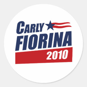 CARLY FIORINA 2010年 ラウンドシール