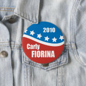 Carly Fiorina 2010年 缶バッジ (インサイチュ)