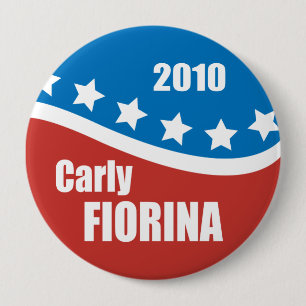 Carly Fiorina 2010年 缶バッジ