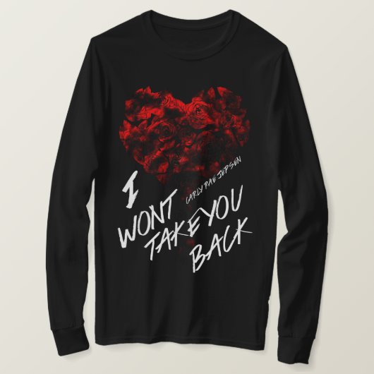 Carly Rae Jepsenのバラ Tシャツ (デザイン正面)