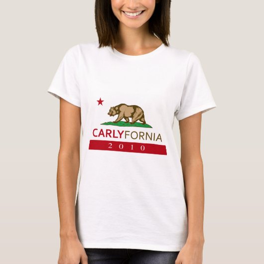 CARLYFORNIA Tシャツ (正面)
