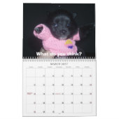 Carmaのポメラニア犬 カレンダー (3月 2027)