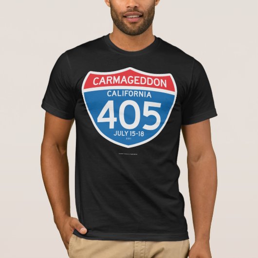 CARMAGEDDON 405 Tシャツ (正面)