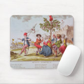 carmagnoleを踊っているフランスのな革命家 マウスパッド (マウス)