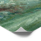 Carmargue Horse Portrait ポスター (角)