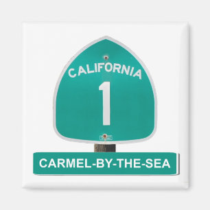Carmelによ海、カリフォルニアのハイウェー1の磁石 マグネット