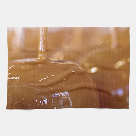 Carmelのおいしいりんご キッチンタオル (横)