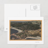 Carmel、カリフォルニア州Air ViewCarmel、カリフォルニア州 ポストカード (正面/裏面)