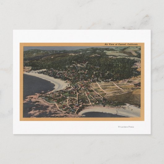 Carmel、カリフォルニア州Air ViewCarmel、カリフォルニア州 ポストカード (正面)