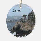 Carmel、カリフォルニア セラミックオーナメント (左)
