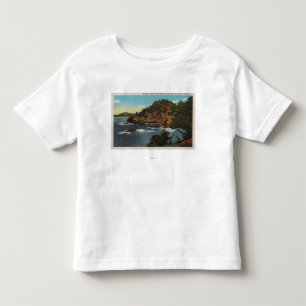 Carmel、カリフォルニア-ポイントロボスの険しい海岸 トドラーTシャツ