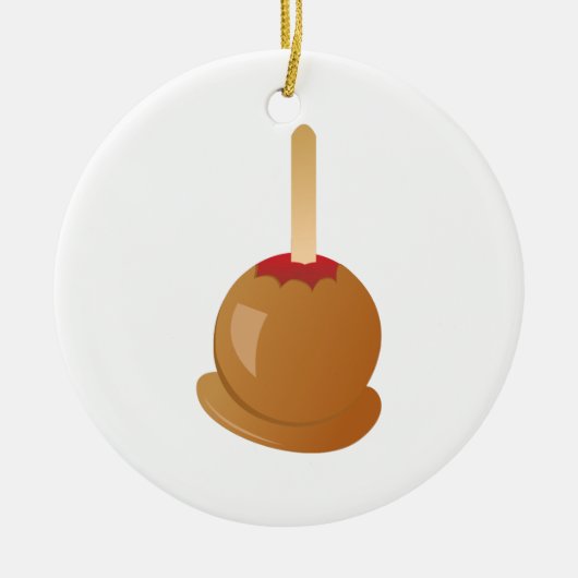 Carmel Apple セラミックオーナメント (正面)