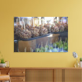 Carmel apple, Pioneer Square,シアトル, キャンバスプリント (インサイチュ (リビング))