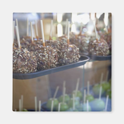 Carmel apple, Pioneer Square，シアトル， マグネット (正面)