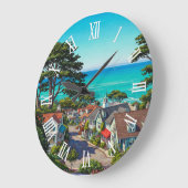 Carmel-by-the-sea  ラージ壁時計 (傾斜)