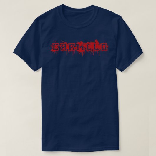 Carmelo - First Name Halloween Costume Personalize Tシャツ (デザイン正面)