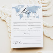 CARMENアドベンチャーベビーアドバイスと予測カード 招待状