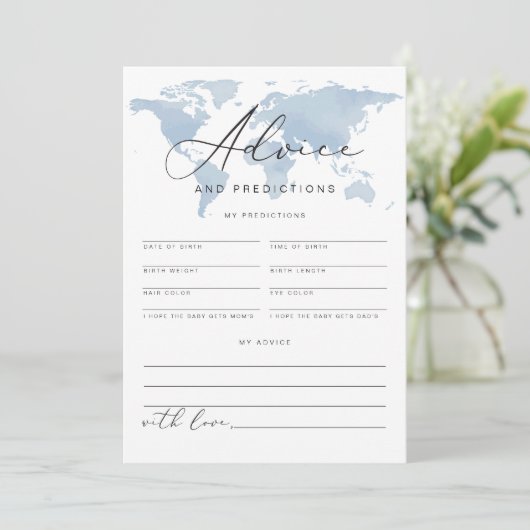 CARMENアドベンチャーベビーアドバイスと予測カード 招待状 (スタンド正面)