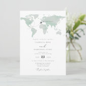 CARMENセージ目的地の水のカラーマップ旅行 招待状 (スタンド正面)