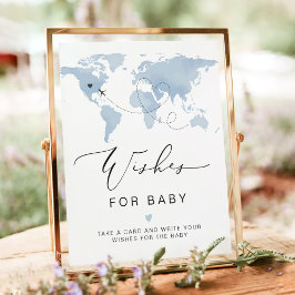 CARMENブルーマップアドベンチャーベビーの願いベビー ポスター