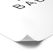 CARMENベージュマップアドベンチャーベビーシャワーへようこそ ポスター (角)