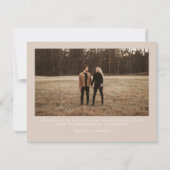 CARMEN旅行アドベンチャーベージュの地図を見て写真ありがとう 招待状 (裏面)