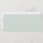 CARMEN旅行先グリーンマップ日付の保存 招待状 (裏面)