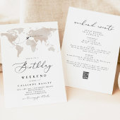 CARMEN水の色マップ先誕生日週末 招待状