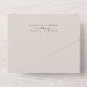 CARMEN水の色マップ旅行先ウェディングA オールインワン招待状 (裏面)