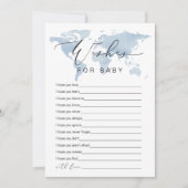 CARMEN Blue Adventureがベビーゲームカードを希望 招待状 (正面)