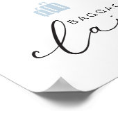 CARMEN Blue Travelをテーマにした手荷物受取証 ポスター (角)