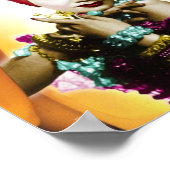 Carmen Miranda Portrait Collage ポスター (角)