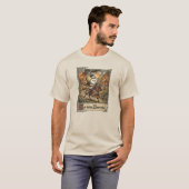 Carmina Burrata Medieval Cheese Knight Tシャツ (正面フル)