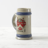 Carmodyの家紋 ビールジョッキ (正面左)