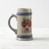 Carmodyの家紋 ビールジョッキ (左)