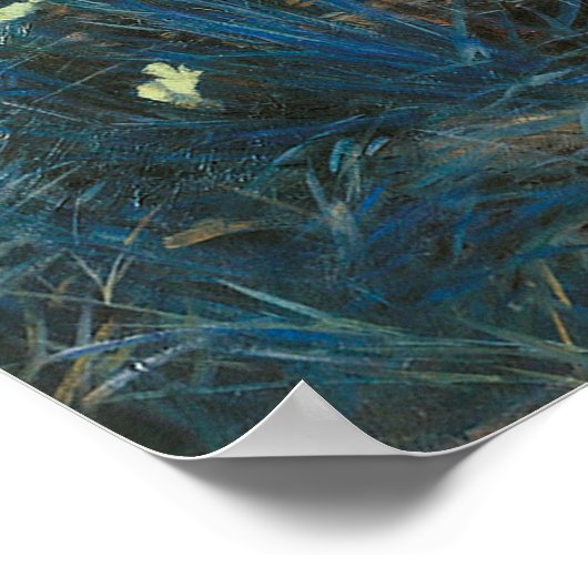 Carnation, Lily, Lily, Rose - John Singer Sargent ポスター (角)