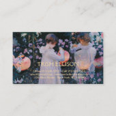 Carnation Lily Lily Rose John Singer Sargent Art 名刺 (正面)