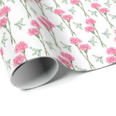 Carnation Wrapping Paper ラッピングペーパー (ロールコーナー)