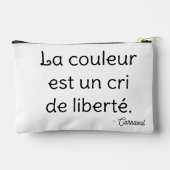 Carnaval Portrait Pixel Art Coloré アクセサリーポーチ (裏面)