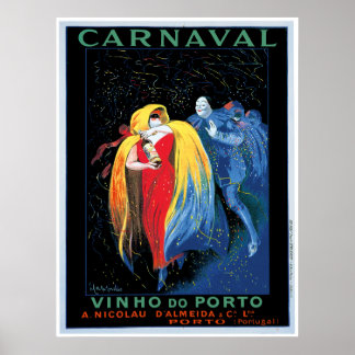 "Carnaval" Vinho do Portoポスター ポスター