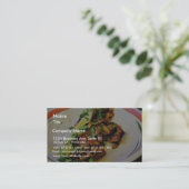 Carne Asadaのタコス 名刺 (スタンド正面)