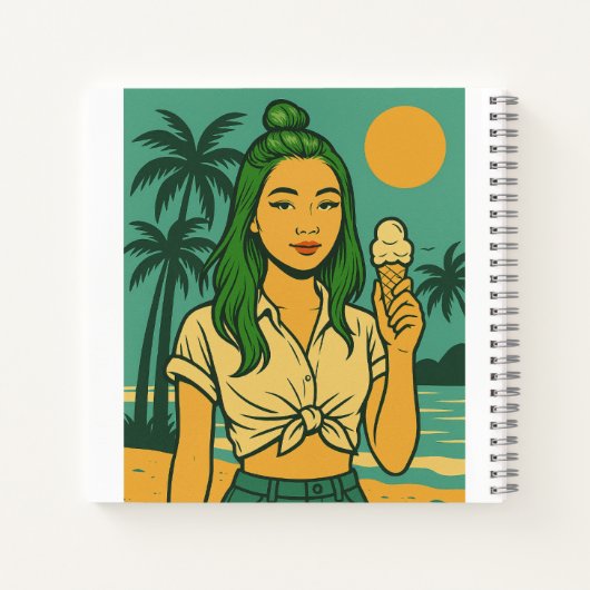 Carnet à spirales ノートブック (裏面)